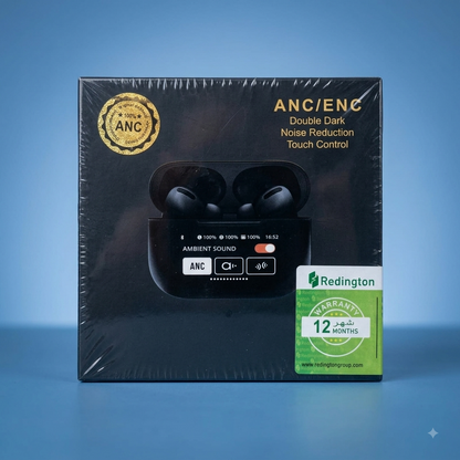Smart Touch Display Earbuds – Control Everything at Your Fingertips  Smart Screen Control – Music, Calls & Settings Right on the Case