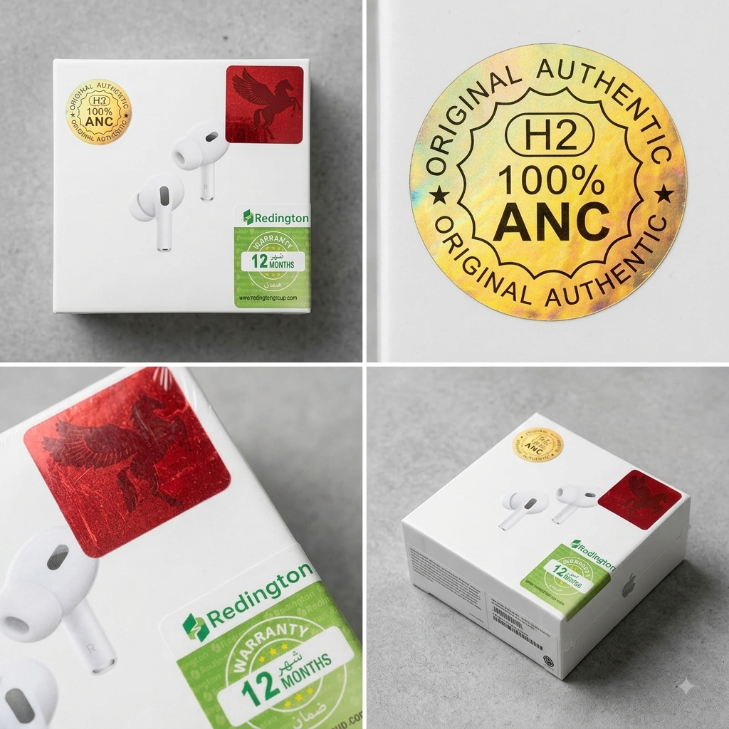 iphone irPods Pro (2nd Gen) – H2 Chip & 100% ANC  Pure Audio Freedom – Next-Gen ANC Wireless Earbuds  Unmatched Sound Quality – Premium H2 ANC Earbuds