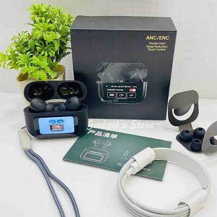 Buds Pro 3 ANC/ENC – Premium Sound & Smart Touch Control  Silence the Noise – Smart Touch Screen Wireless Earbuds  Next-Level Audio – ANC/ENC Active Noise Cancelling Earbuds