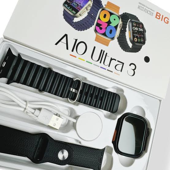 Ultra 3 10-in-1 Smart Watch – Smart, Stylish & Feature-Packed