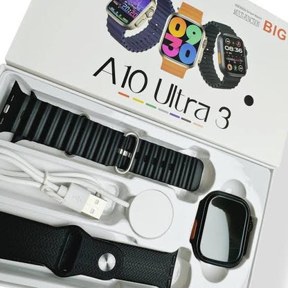 Ultra 3 10-in-1 Smart Watch – Smart, Stylish & Feature-Packed